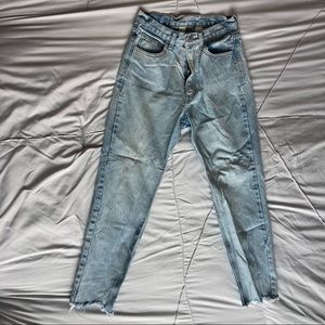 Brandy Melville high-waisted jeans